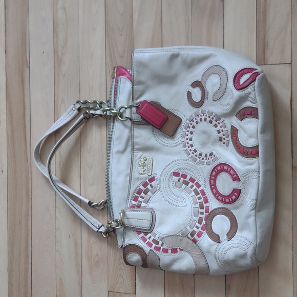 Coach Handbags - Coach Madison Whipstitch Tote Bag